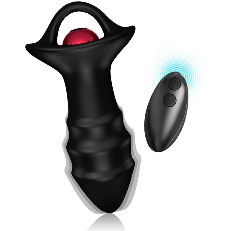 ARMONY - VIBRATORE A DITA KYLIN E TELECOMANDO CON PRESA ANALE NERO ARMONY ANAL