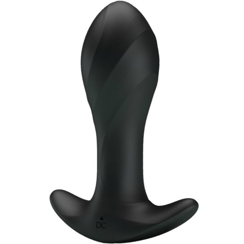 PRETTY LOVE - VIBRATORE ANALE NERO ANAL TOYS