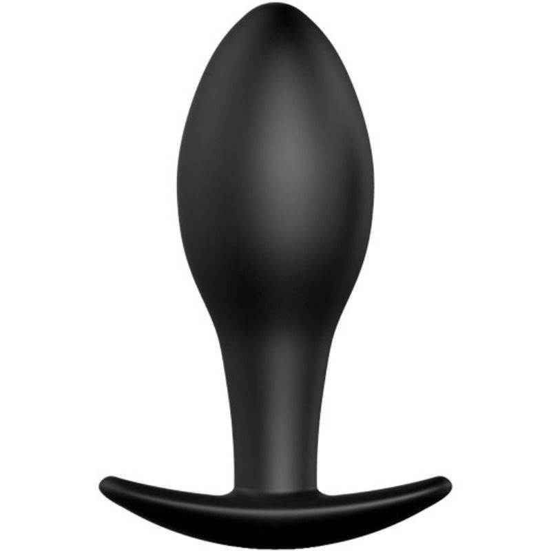 PRETTY LOVE - PLUG ANALE ANCORANTE IN SILICONE 8.5 CM NERO ANAL TOYS