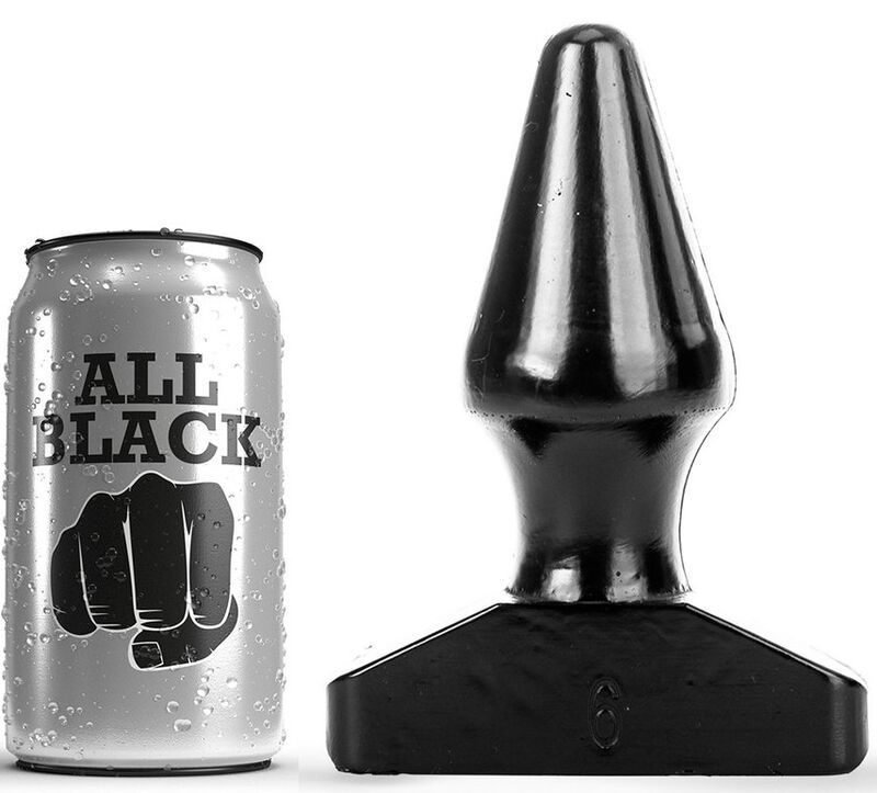 ALL BLACK - PLUG ANALE 15,5 CM ALL BLACK