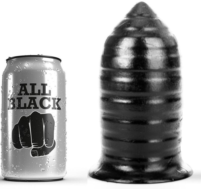 ALL BLACK - PLUG ANALE 16 CM ALL BLACK