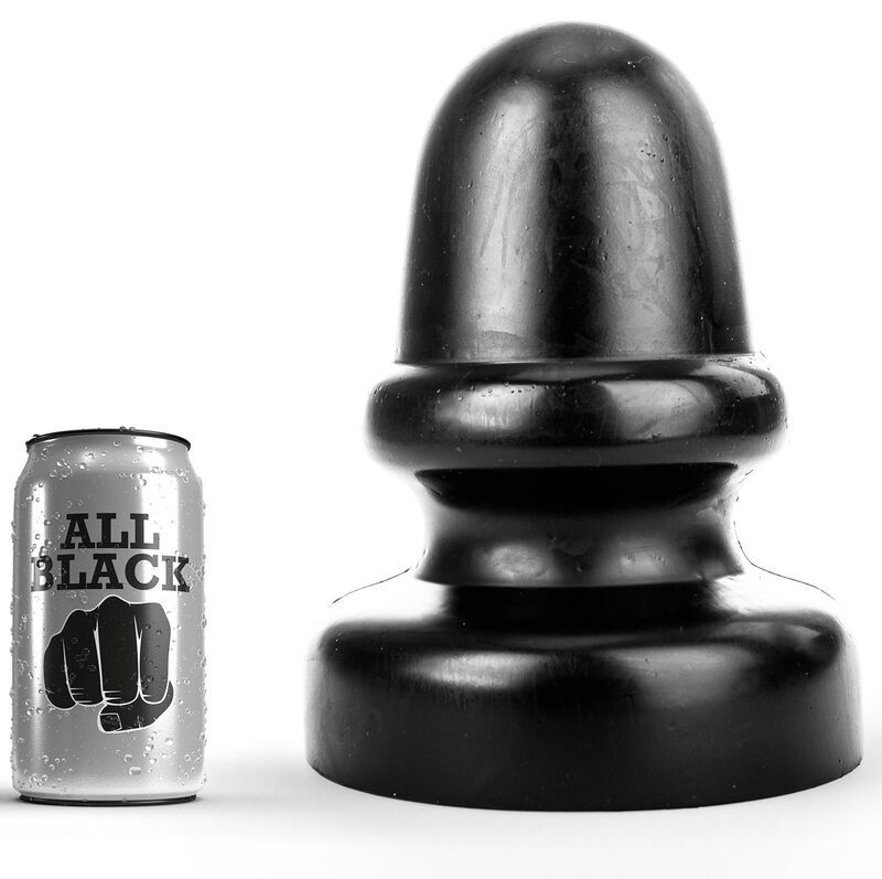 ALL BLACK - PLUG ANALE 23 CM ALL BLACK