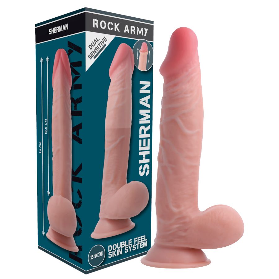 ROCKARMY - SHERMAN A DOPPIA DENSIT 24 CM -O- 4.62 CM ROCK ARMY