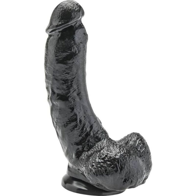 GET REAL - DILDO 20,5 CM CON SFERE NERO GET REAL