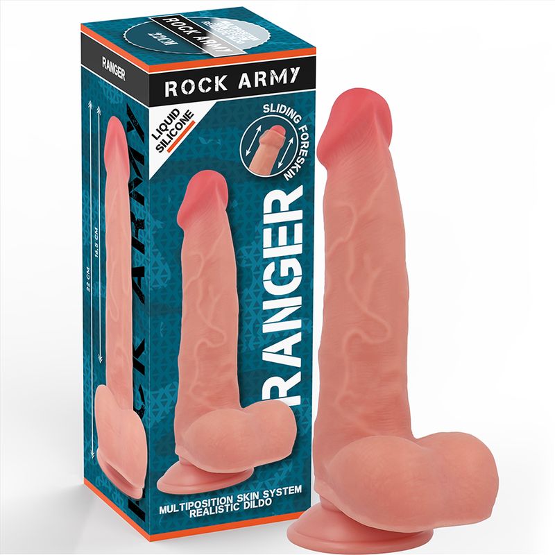 ROCKARMY - SILICONE LIQUIDO RANGER 22 CM -O- 3.6 CM ROCK ARMY