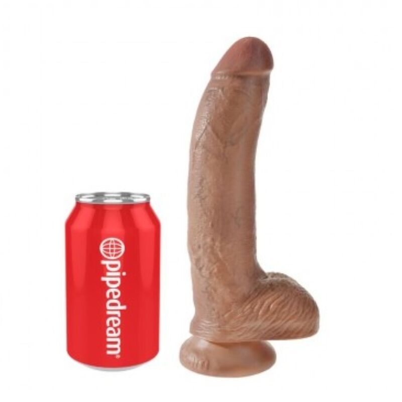 KING COCK - DILDO REALISTICO CON TESTICOLI 22,8 CM KING COCK