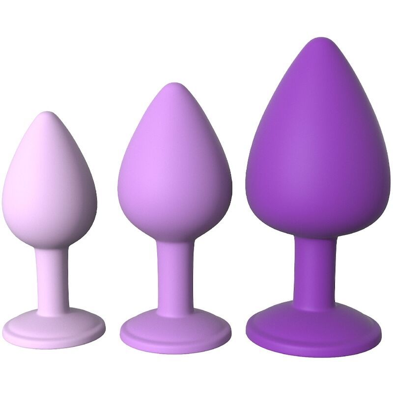 FANTASY FOR HER - SET DI PLUG ANALI VIOLA FANTASY FOR HER