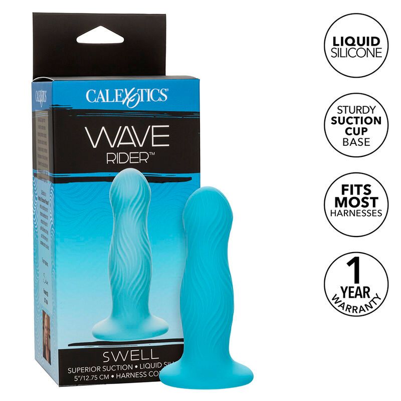 CALEXOTICS - WAVE RIDER SWELL TAPPO ANALE BLU CALEXOTICS