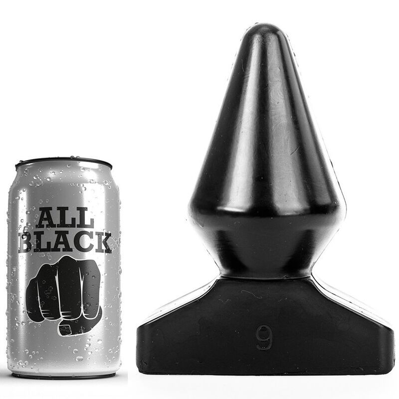 ALL BLACK - PLUG ANALE 18,5 CM ALL BLACK