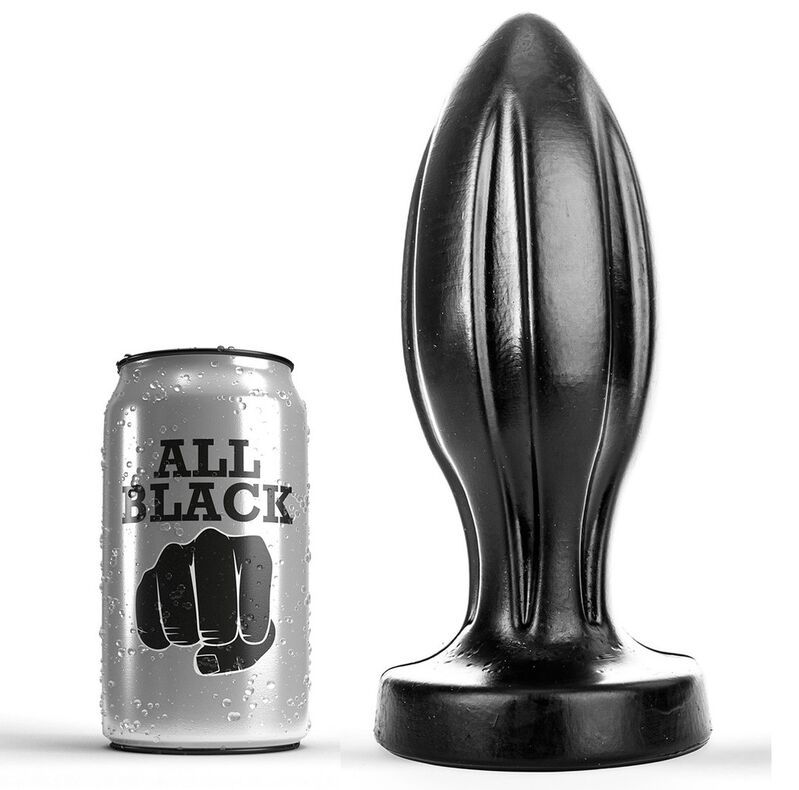 ALL BLACK - PLUG ANALE 21 CM ALL BLACK
