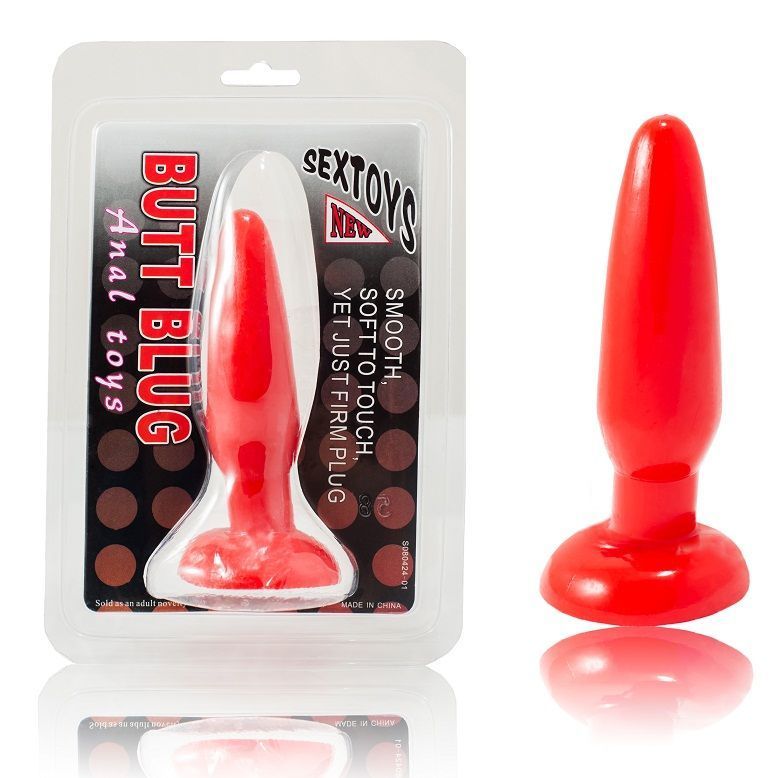 BAILE - PLUG ANALE PICCOLO ROSSO 15 CM BAILE ANAL