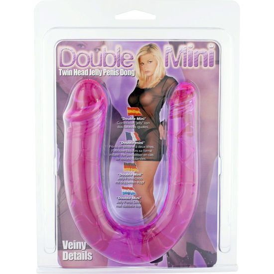 SEVEN CREATIONS - PENE CON DUE TESTE DI GELATINA FLESSIBILI SEVEN CREATIONS