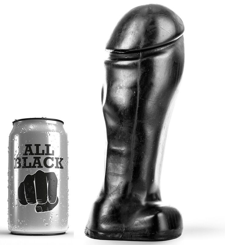 ALL BLACK - PUNTA LARGA DONG 22 CM ALL BLACK