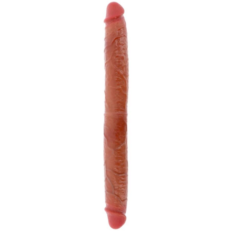 GET REAL - DILDO IN SILICONE A DOPPIA ESTREMITÀ CARAMELLO 46 CM GET REAL