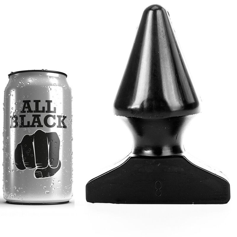 ALL BLACK - PLUG ANALE 17 CM ALL BLACK