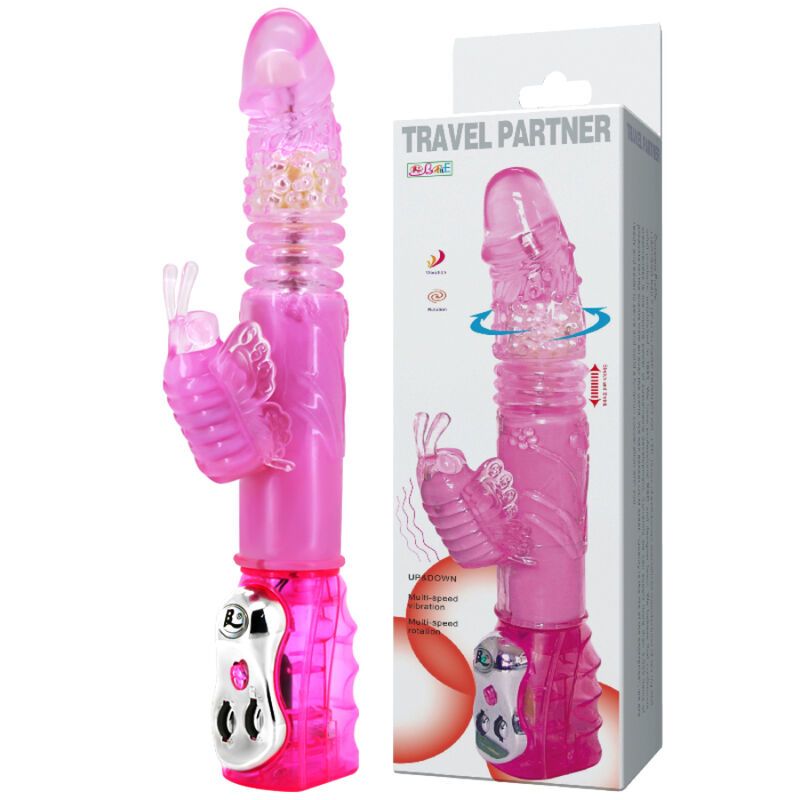 BAILE - COMPAGNO DI VIAGGIO UP &amp; DOWN ROTATOR ROSA CONIGLIO BAILE ROTATIONS
