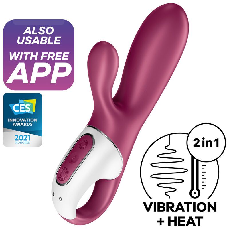 SATISFYER - VIBRATORE HOT BUNNY GSPOT SATISFYER CONNECT