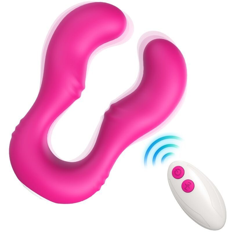 ARMONY - VIBRATORE SERAPH DOPPIO TELECOMANDO FUCSIA ARMONY VIBRATORS