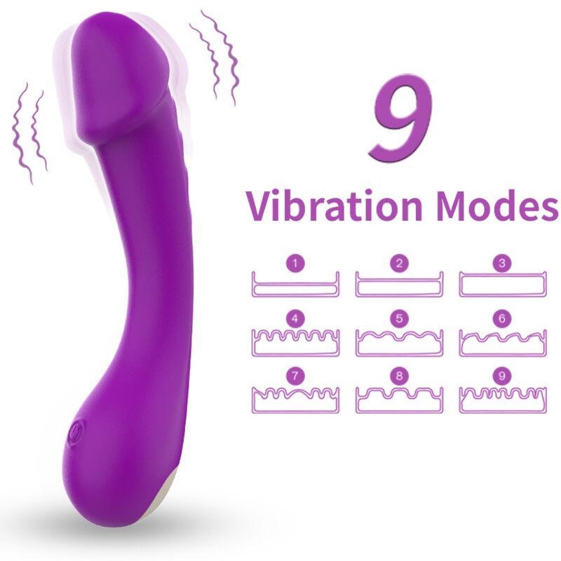 ARMONY - DILDO VIBRATORE G-SPOT IN SILICONE VIOLA ARMONY VIBRATORS