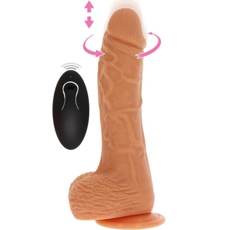 GET REAL - PELLE PER DILDO VIBRANTE ROTANTE SU E GI? GET REAL