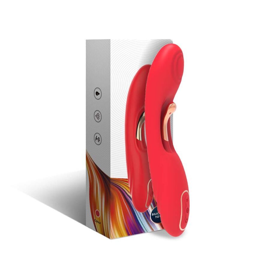 ARMONY - VIBRATORE CON LINGUA OSCILLANTE ROSSO ARMONY VIBRATORS