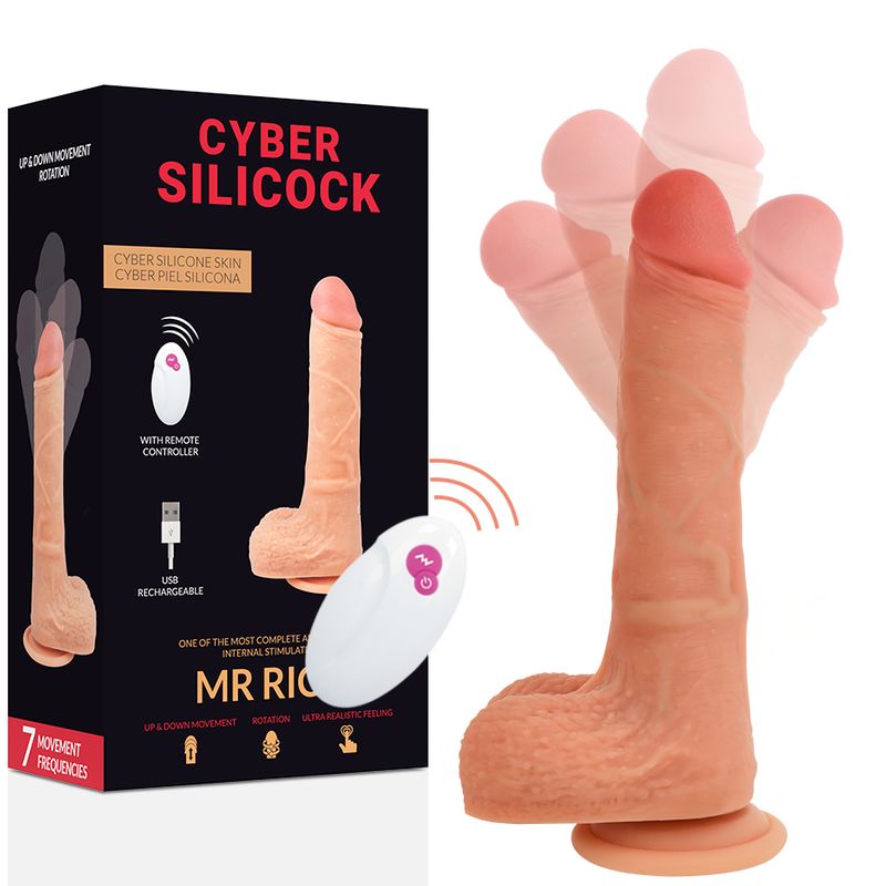 CYBER SILICOCK - TELECOMANDO REALISTICO MR RICK 20.9 CM -O- 4 CM CYBER SILICOCK