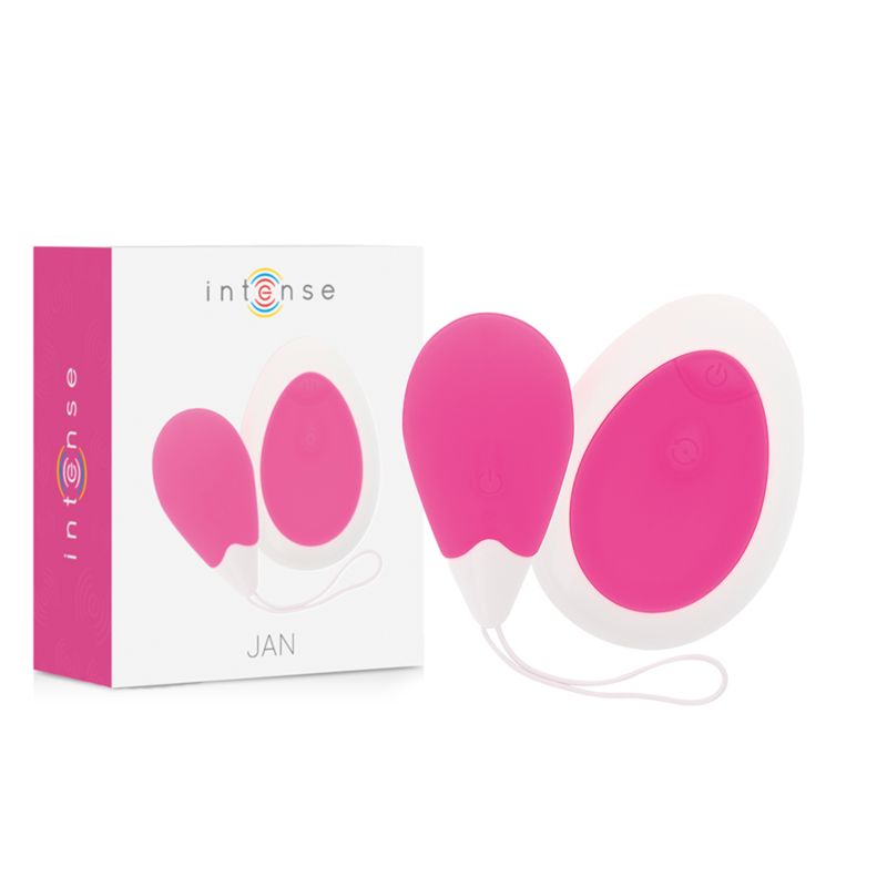INTENSE - TELECOMANDO VIBRATORE JAN EGG ROSA INTENSE REMOTE CONTROL