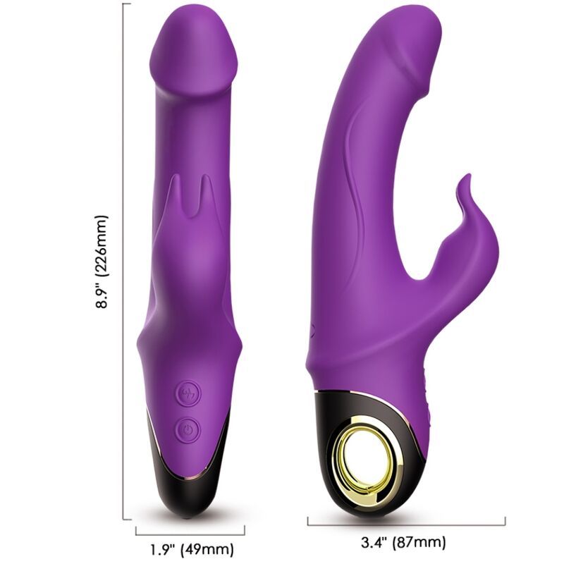 ARMONY - METEROR DILDO VIBRATORE CONIGLIO VIOLA ARMONY VIBRATORS