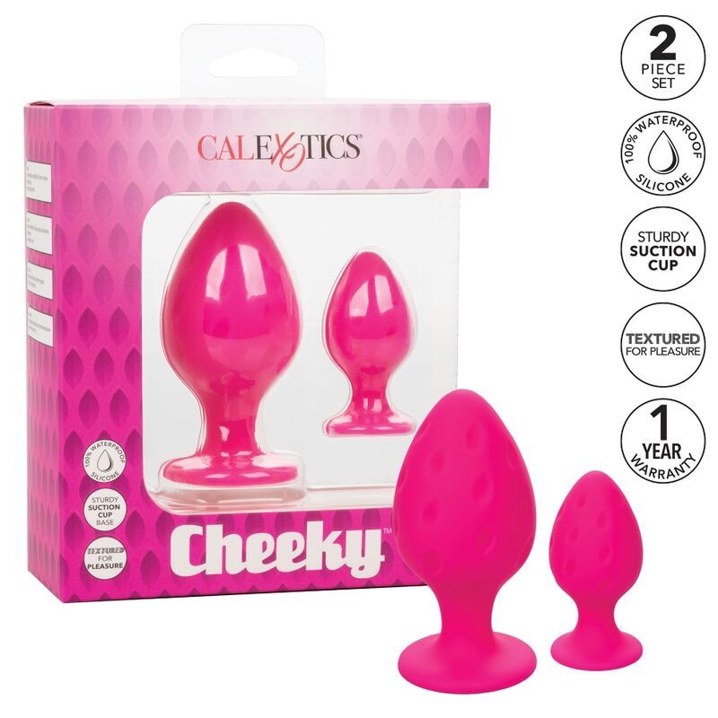 CALEXOTICS - BUTTPLUG CHEEKY ROSA CALEXOTICS