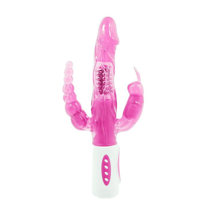 BAILE - PRETTY BUNNY TRIPLO VIBRATORE ROTATORE BAILE ROTATIONS