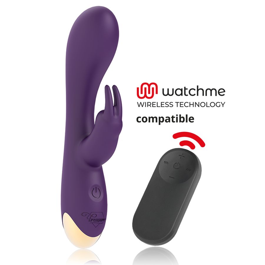 TREASURE - LAURENCE VIBRATORE RABBIT + TELECOMANDO WATCHME TREASURE