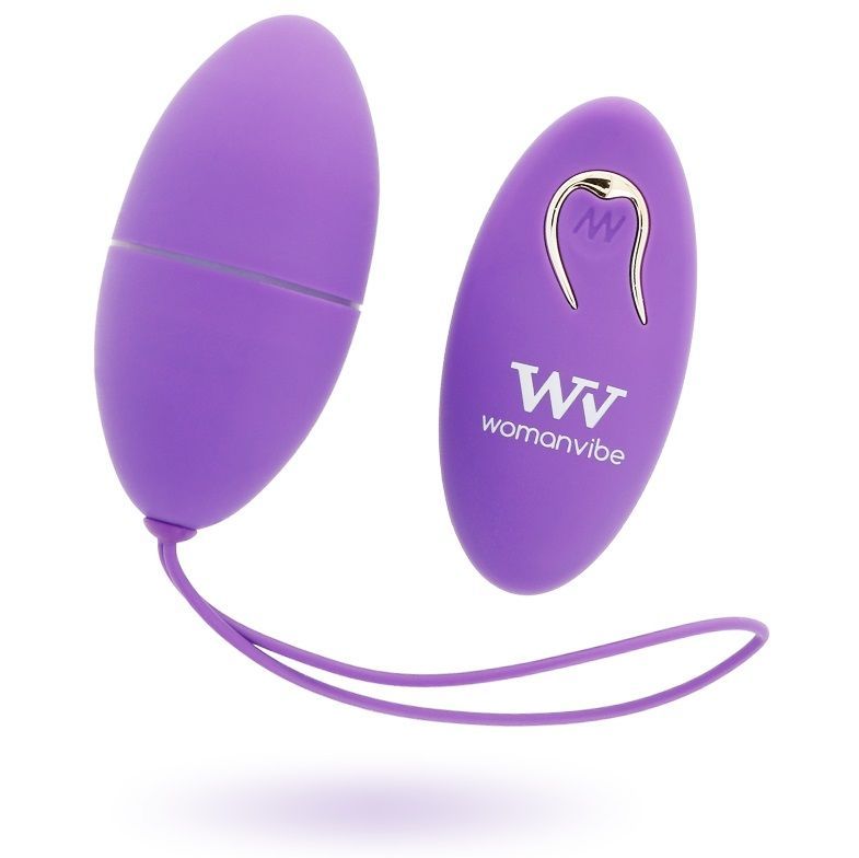 WOMANVIBE - ALSAN EGG TELECOMANDO SILICONE VIOLA WOMANVIBE