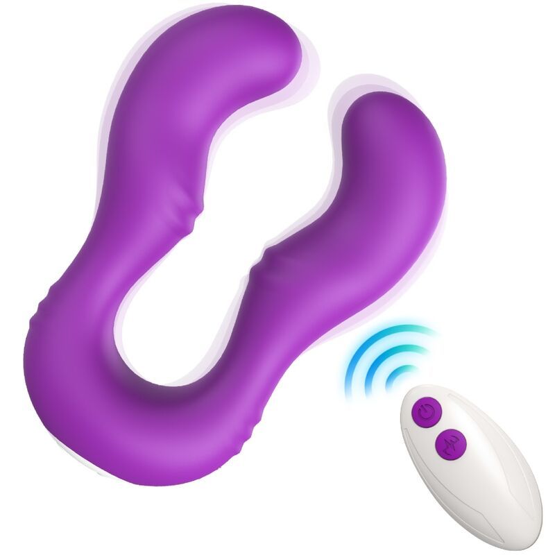 ARMONY - VIBRATORE SERAPH DOPPIO TELECOMANDO VIOLA ARMONY VIBRATORS