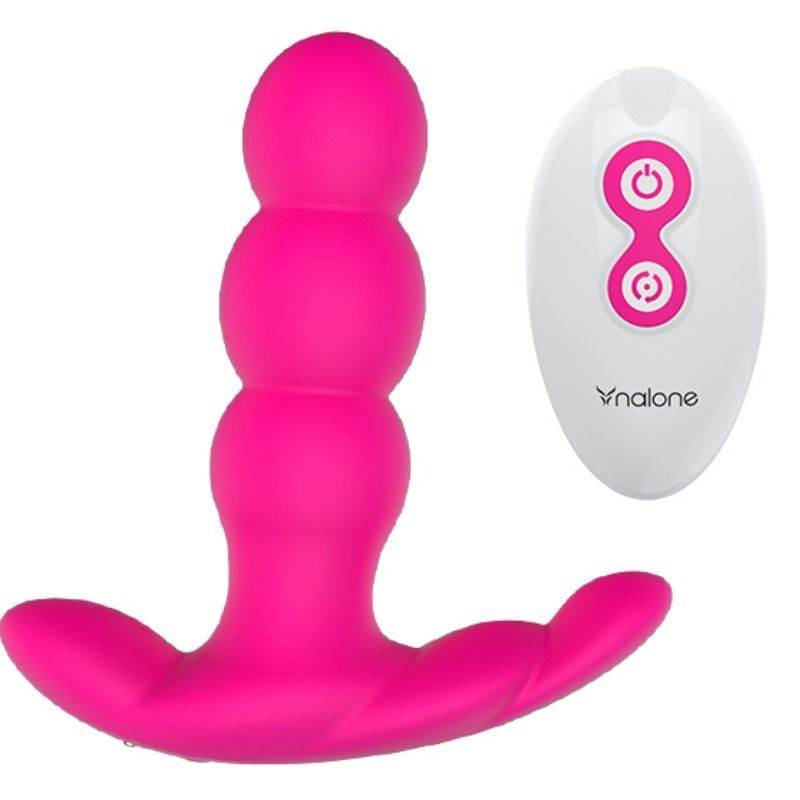 NALONE - VIBRATORE ANALE PEARL TELECOMANDO NERO NALONE