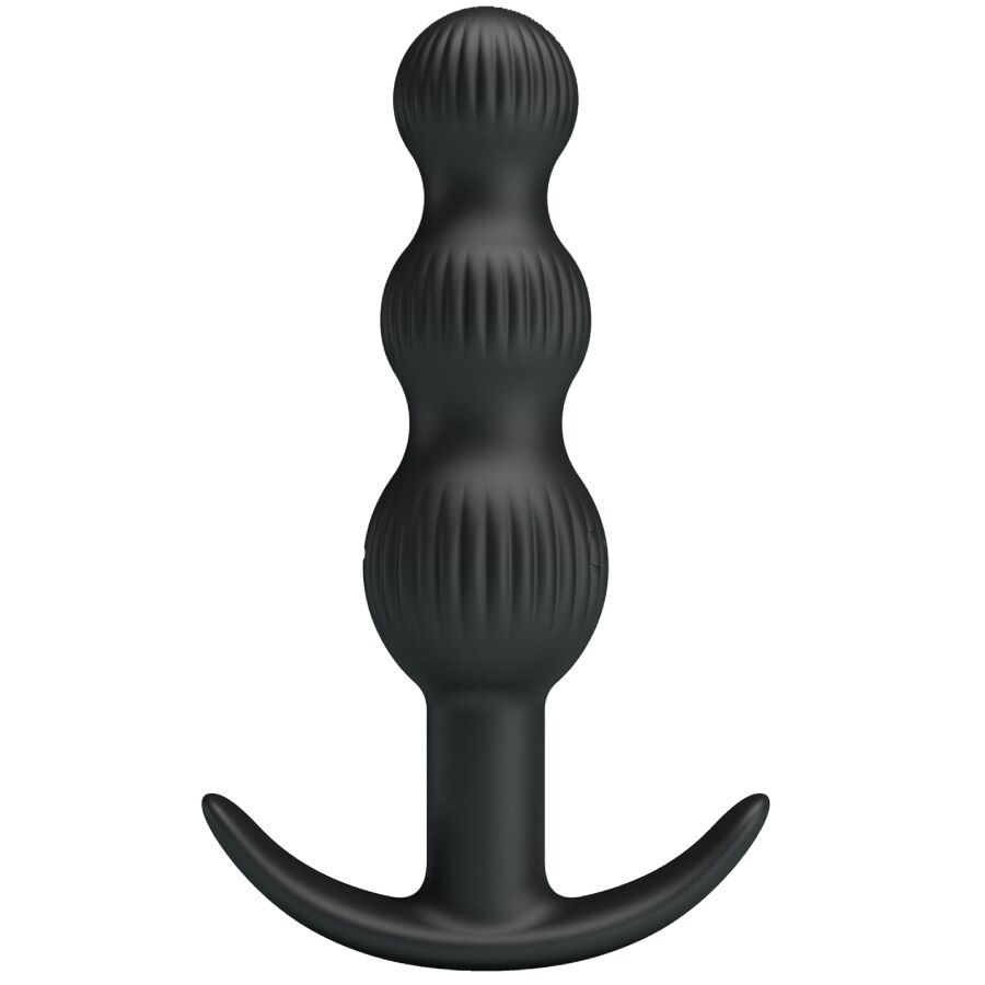 PRETTY LOVE - SIDNEY VIBRATORE ANALE 10 VIBRAZIONI NERO ANAL TOYS