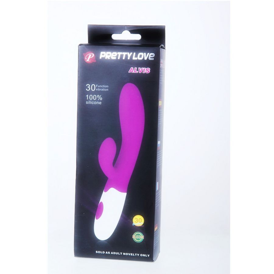 PRETTY LOVE - FLIRTATION VIBRATORE ALVIS CON STIMOLATORE DEL CLITORIDE HIGH TECH