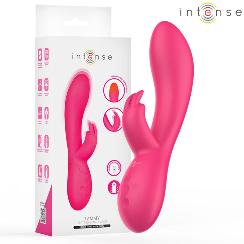 INTENSE - STIMOLATORE TAMMY RABBIT CON CALORE INTENSE HIGH TECH