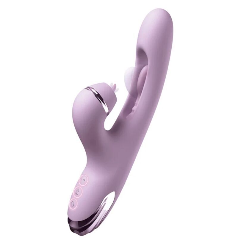 FANTASY FOR HER - VIBRATORE G-TOUCH PULSE PRO VIOLA PER LA STIMOLAZIONE DEL PUNTO G E DEL CLITORIDE A FORMA DI CONIGLIO FANTASY FOR HER