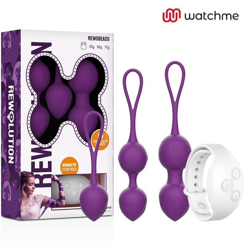 REWOLUTION - REWOBEADS SFERE VIBRANTI TELECOMANDO CON TECNOLOGIA WATCHME REWOLUTION