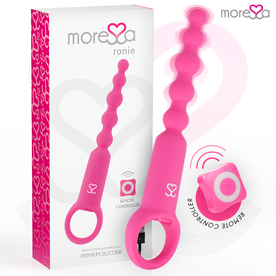 MORESSA - RONIE REMOTE CONTROL PIACERE ANALE ROSA MORESSA