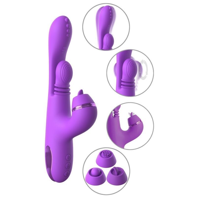 FANTASY FOR HER - VIBRATORE A RAGAZZE INTIMOTION PULSE PRO VIBE VIBRATORE VIOLA FANTASY FOR HER