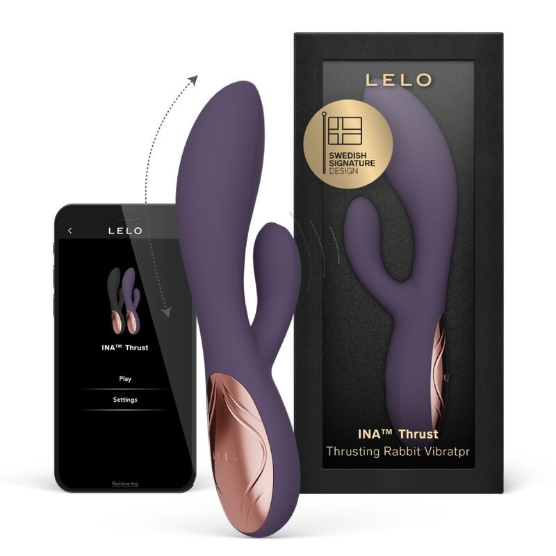 LELO - INA VIBRATORE A SPINTA RABBIT VIOLA LELO