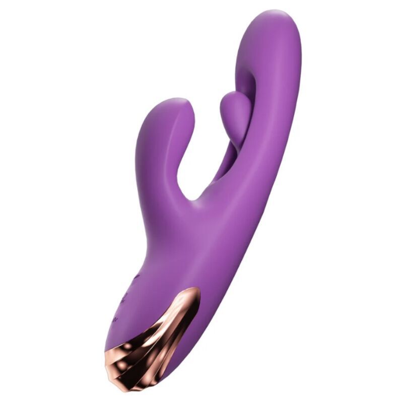 SHE.E.O - VIBRATORE PER IL PUNTO G A FORMA DI CONIGLIO CON MOVIMENTO DIGITALE VIOLA She.E.O