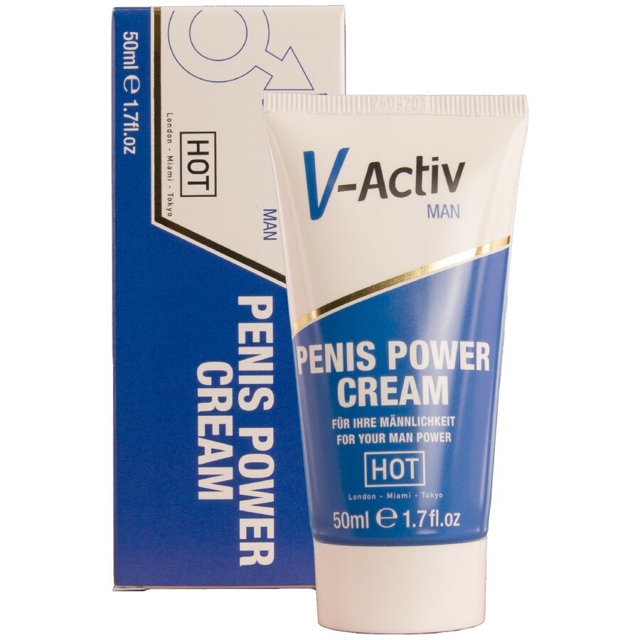 HOT - V-ACTIV PENIS POWER CREAM PER UOMO 50 ML HOT