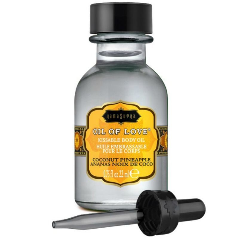KAMASUTRA - OLIO ALIMENTARECOCCO E ANANAS 22 ML KAMASUTRA  COSMETICS
