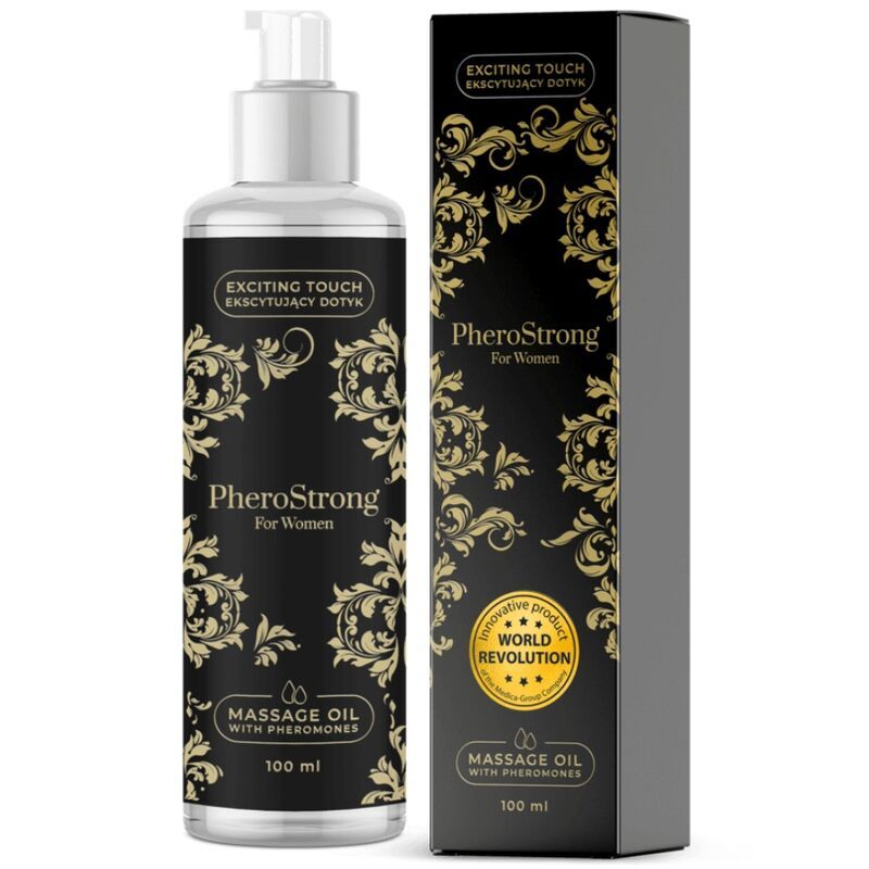 PHEROSTRONG - OLIO DA MASSAGGIO PER DONNA 100 ML PHEROSTRONG