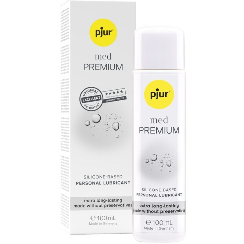 PJUR - LUBRIFICANTE AL SILICONE PREMIUM MED 100 ML PJUR