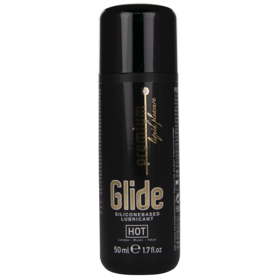 HOT - LUBRIFICANTE A BASE DI SILICONE PREMIUM SILICONE GLIDE 50 ML HOT
