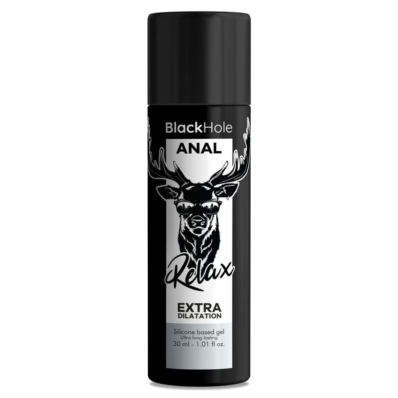 BLACK HOLE - GEL DILATAZIONE ANALE A BASE DI SILICONE 30 ML BLACK HOLE