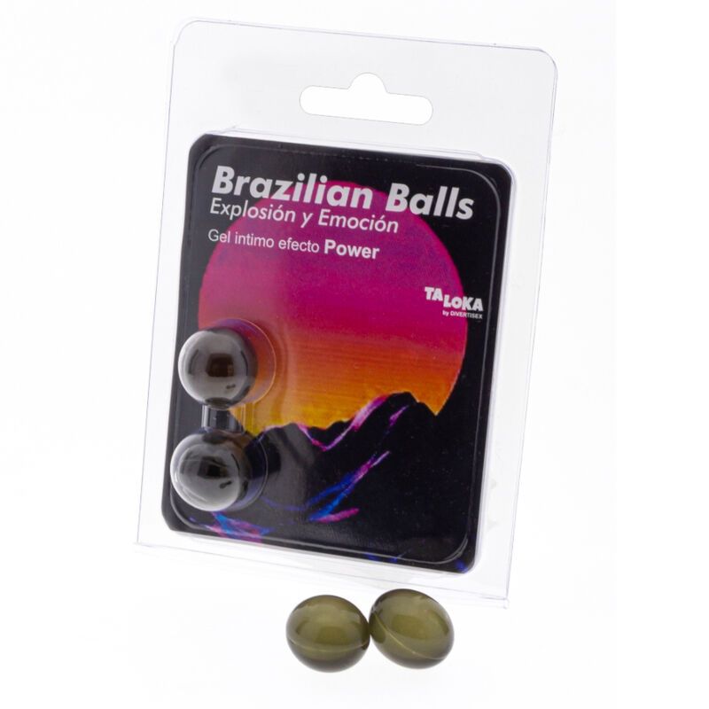 TALOKA - 2 SFERE BRASILIANE GEL EMOZIONANTE EFFETTO POWER TALOKA